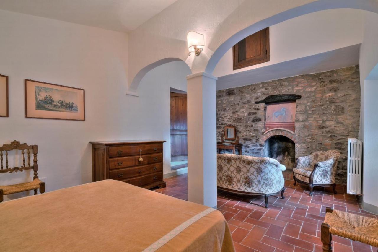 Castello Di Sarna Villa Chiusi della Verna Exteriör bild