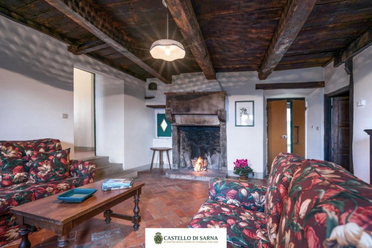 Castello Di Sarna Villa Chiusi della Verna Exteriör bild
