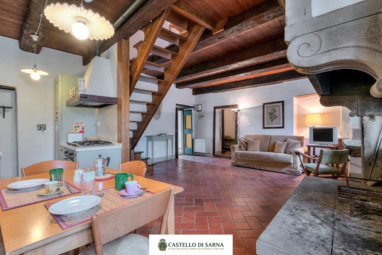 Castello Di Sarna Villa Chiusi della Verna Exteriör bild
